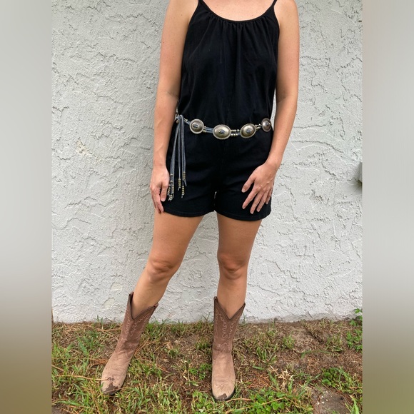 🔴 Black Friday SALE 
Vintage Western Boho Fringe Belt Coastal Cowgirl - Picture 2 of 5